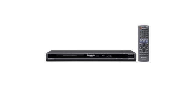 Dvd PANASONIC  S33 DIVX negru cu telecomanda