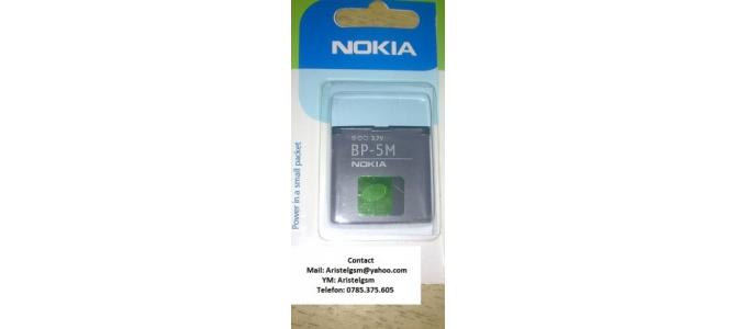 BATERIE NOKIA  6500 SLIDE 8600 LUNA 5610 5700 ORIGINALA SIGILATA BP-5M