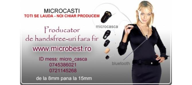 Handsfree fara fir :: MICROCASA INVIZIBILA - direct de la PRODUC