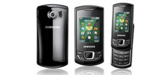 vand TELEFON SAMSUNG E2550