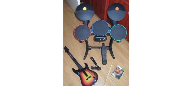 Vand Guitar Hero 6 Bundle Xbox 360 !!!!!!!! 400RON !!!!!!!!