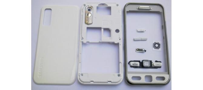 Carcasa Samsung S5230 Star White ( Alba ) ORIGINALA COMPLETA