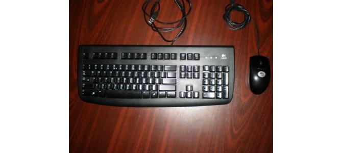 Logitech Deluxe 250 keyboard USB + mouse Logitech USB