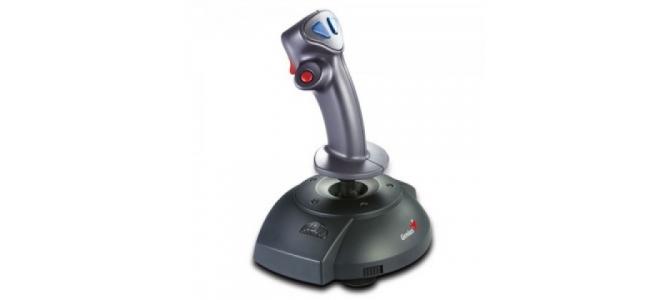 VAND GENIUS JOYSTICK MAXFIGHTER F-16U 4-BUTTON THROTTLE USB NOU