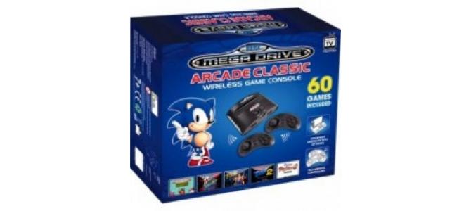 Consola de jocuri SEGA MEGADRIVE Wireless cu 40 de jocui, 127 ron