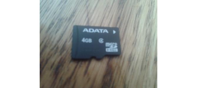 Card micro sd 4gb