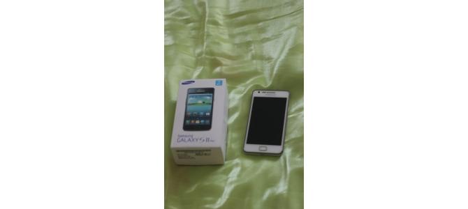 Vand Telefon Samsung Galaxy S2 plus I9105P alb, factura+garantie