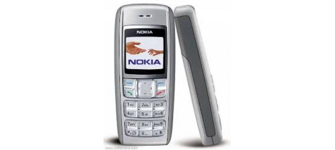 Vand telefon Nokia 1600.