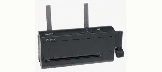 Imprimanta cu jet HP DeskJet 340 mobile printer PRET: 235 Lei