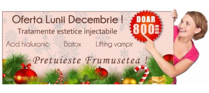 Oferta lunii Decembrie la Dermalift Oradea