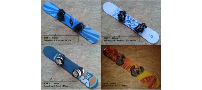 Snowboard cu Legaturi 150cm