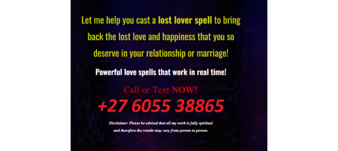 Lost Love Spells Caster +27737053600 Mama Shamie