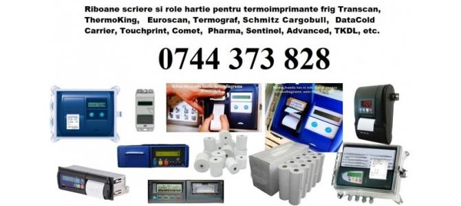 Ribon scriere Rola hartie termoimprimantafrig Transcan,