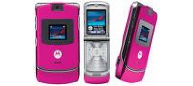 CUMPAR URGENT MOTOROLA V3 PINK