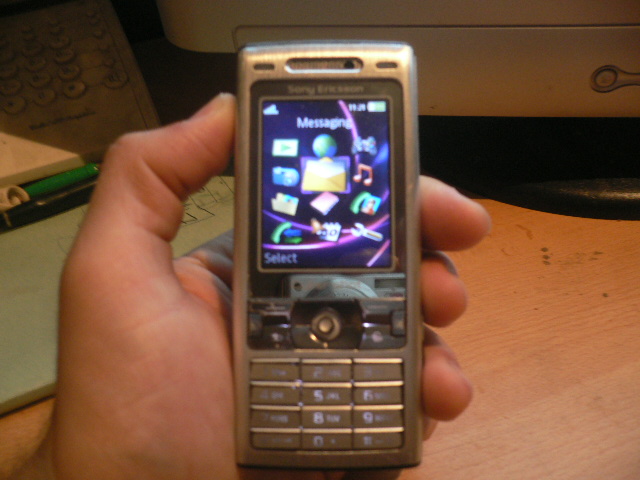 Как прошить телефон sony ericsson k800i